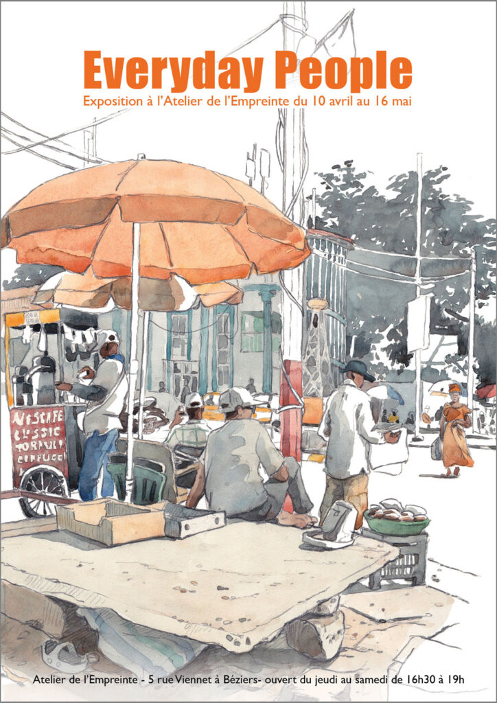 Everyday People, dessins de Géraldine Garçon