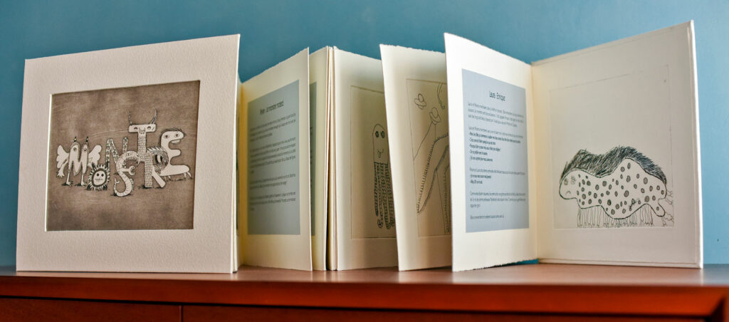 leporello, livre de gravure